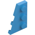 LEGO Dark Azure Wedge Plate 2 x 3 Wing Left (43723)