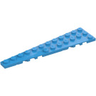 LEGO Dark Azure Wedge Plate 3 x 12 Wing Left (47397)