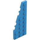 LEGO Dunkles Azur Keil Platte 3 x 8 Flügel Links (50305)