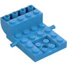 LEGO Dark Azure Wheel Bearing 4 x 6 x 1.33 (24055 / 65348)