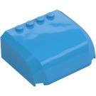 LEGO Azur Foncé Pare-brise 5 x 6 x 2 Incurvé (61484 / 92115)