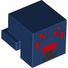 LEGO Donkerblauw Dier Hoofd met Rood Features (26160)