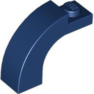 LEGO Dark Blue Arch 1 x 3 x 2 with Curved Top (6005 / 92903)