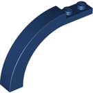 LEGO Dark Blue Arch 1 x 6 x 3.3 with Curved Top (6060 / 30935)