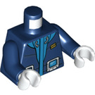 LEGO Dark Blue Arctic Explorer Minifig Torso (973 / 76382)