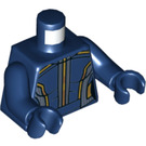 LEGO Donkerblauw Ayesha Minifig Torso (973 / 76382)