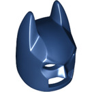 LEGO Mörkblå Batman Cowl Mask med kantiga öron (10113 / 28766)