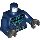 LEGO Mørkeblå Batman med Scuba Dragt Minifig Torso (973 / 76382)