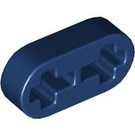 LEGO Donkerblauw Balk 2 x 0.5 met As Gaten (41677 / 44862)