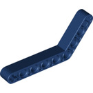 LEGO Donkerblauw Balk Krom 53 graden, 4 en 6 Gaten (6629 / 42149)