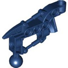 LEGO Donkerblauw Bionicle Toa Arm / Been met Joint, Bal Beker, en Spike (50922)