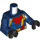 LEGO Dark Blue Bishop Minifig Torso (973)