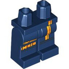 LEGO Dark Blue Bishop Minifigure Hips and Legs (73200)