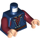 LEGO Mørkeblå Boromir Torso (973 / 76382)