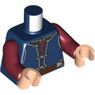 LEGO Mørk blå Boromir med Dark Blå Ben Minifigur Overkropp (973 / 76382)