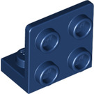 LEGO Donkerblauw Beugel 1 x 2 - 2 x 2 Omhoog (99207)