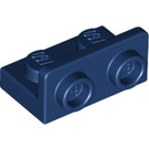 LEGO Dark Blue Bracket 1 x 2 with 1 x 2 Up (99780)