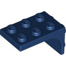 LEGO Dunkelblau Halterung 3 x 2 mit Platte 2 x 2 Downwards (69906)