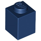LEGO Bleu foncé Brique 1 x 1 (3005 / 30071)