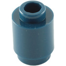 LEGO Bleu Foncé Brique 1 x 1 Rond avec tenon ouvert (3062 / 35390)