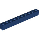 LEGO Donkerblauw Steen 1 x 10 (6111)