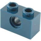 LEGO Dark Blue Brick 1 x 2 with Hole (3700)