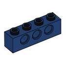 LEGO Dark Blue Brick 1 x 4 with Holes (3701)