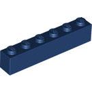 LEGO Bleu foncé Brique 1 x 6 (3009 / 30611)