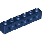 LEGO Donkerblauw Steen 1 x 6 met Gaten (3894)