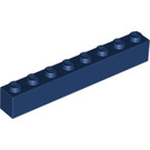 LEGO Dark Blue Brick 1 x 8 (3008)