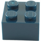 LEGO Donkerblauw Steen 2 x 2 (3003 / 6223)