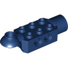 LEGO Donkerblauw Steen 2 x 3 met Horizontaal Scharnier en Stopcontact (47454)