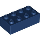 LEGO Donkerblauw Steen 2 x 4 (3001 / 72841)