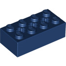 LEGO Donkerblauw Steen 2 x 4 met As Gaten (39789)