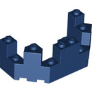 LEGO Bleu foncé Brique 4 x 8 x 2.3 Turret Haut (6066)