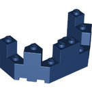 LEGO Bleu Foncé Brique 4 x 8 x 2.3 Turret Haut (6066)