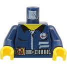LEGO Donkerblauw Cam, Alpha Team Outfit Torso (973)