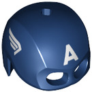 LEGO Donkerblauw Captain America Helm (45779 / 69460)