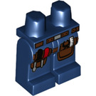 LEGO Donkerblauw Carpenter Minifigure Heupen en benen (3815 / 19313)