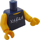 LEGO Dunkelblau Cole Minifigur Torso (973 / 88585)