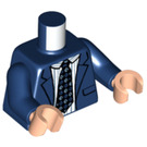 LEGO Dunkelblau Creed Bratton Minifig Torso (973 / 76382)