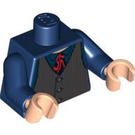 LEGO Dunkelblau Cruncher Block Torso (973 / 76382)