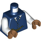 LEGO Dark Blue Dale Minifig Torso (973 / 76382)