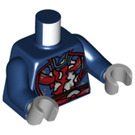 LEGO Dark Blue Dead Strange Minifig Torso (973 / 76382)