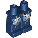 LEGO Bleu foncé Discowboy Minifigure Hanches et jambes (3815 / 75027)