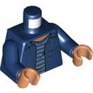 LEGO Dark Blue Franklin Webb Minifig Torso (973 / 76382)
