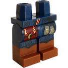 LEGO Ciemny niebieski Gith Warlock Biodra i nogi (73200)