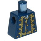 LEGO Donkerblauw Hector Barbossa Torso zonder armen (973)