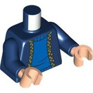 LEGO Donkerblauw Hermione Granger Minifig Torso (973 / 76382)