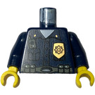 LEGO Dark Blue Highway Patrol Torso (973 / 73403)